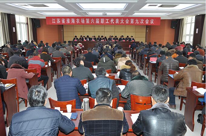 江蘇省淮海農(nóng)場(chǎng)召開六屆九次職代會(huì).jpg